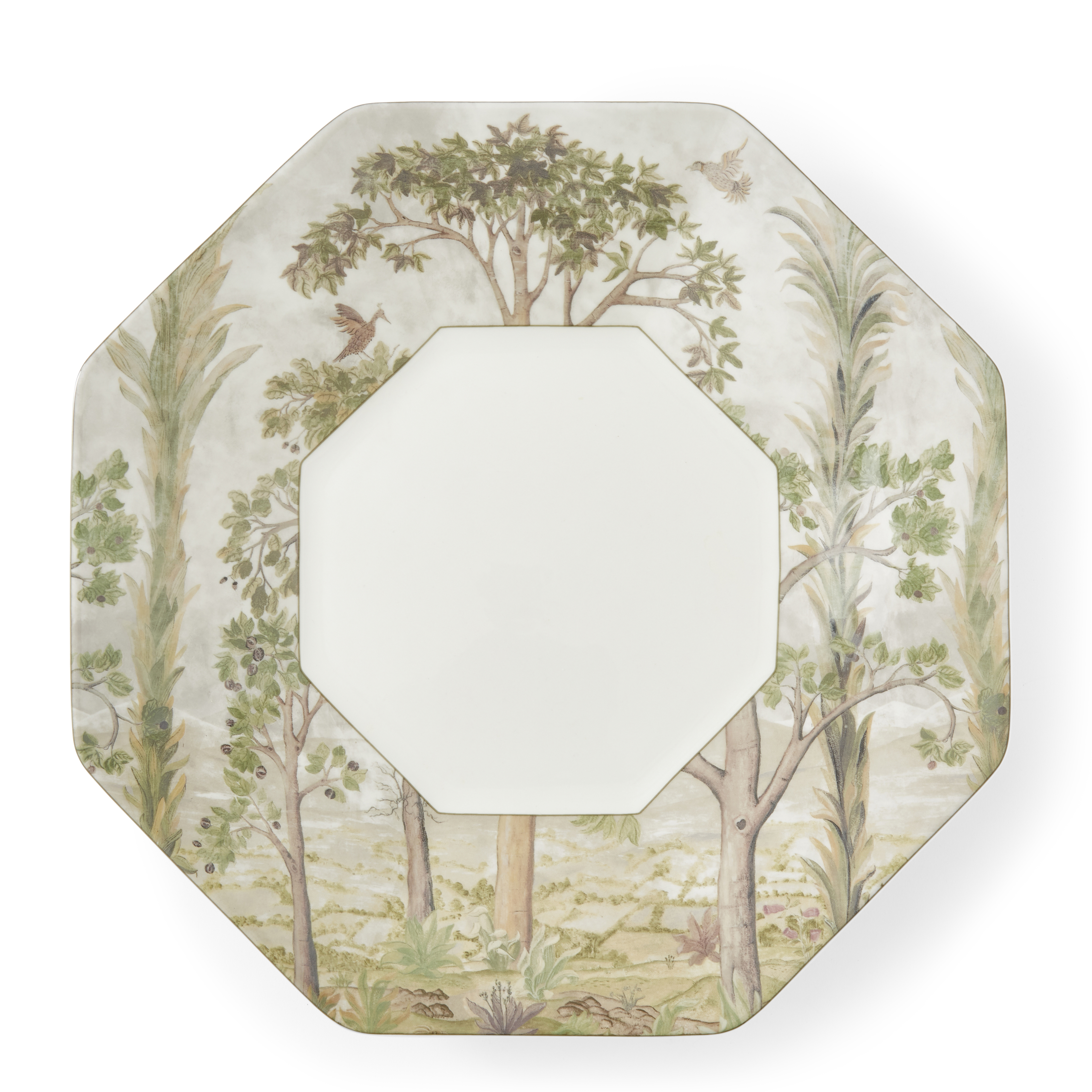 Kit Kemp Tall Trees Octagonal Platter image number null